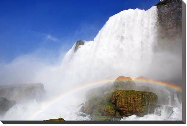Постер Водопады Игуасу. Аргентина 2 с типом исполнения На холсте без рамы