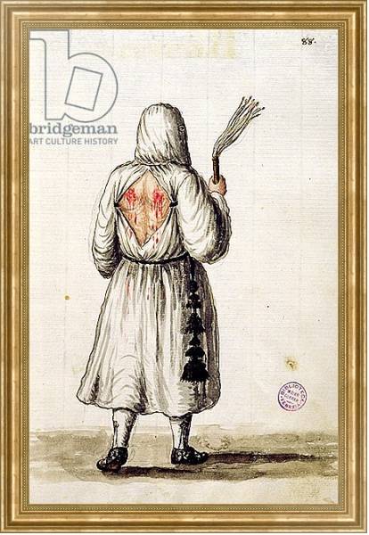 Постер A Flagellant с типом исполнения На холсте в раме в багетной раме NA033.1.051
