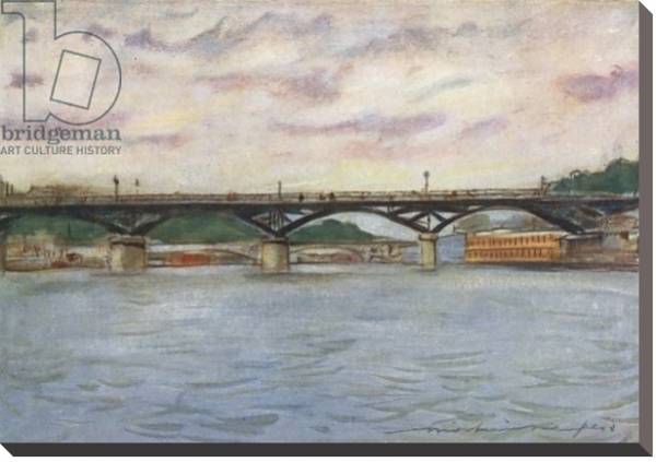 Постер Early Morning on the Seine с типом исполнения На холсте без рамы