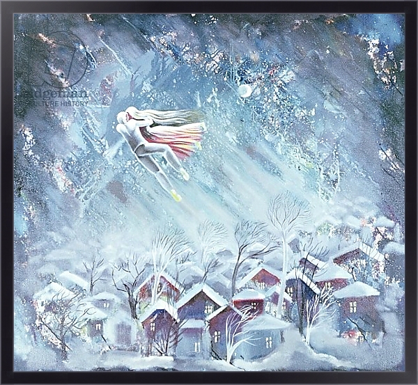 Постер Blue Dream, 1983 с типом исполнения На холсте в раме в багетной раме 221-01