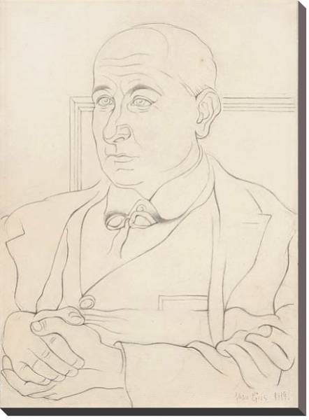 Постер Portrait of Max Jacob с типом исполнения На холсте без рамы