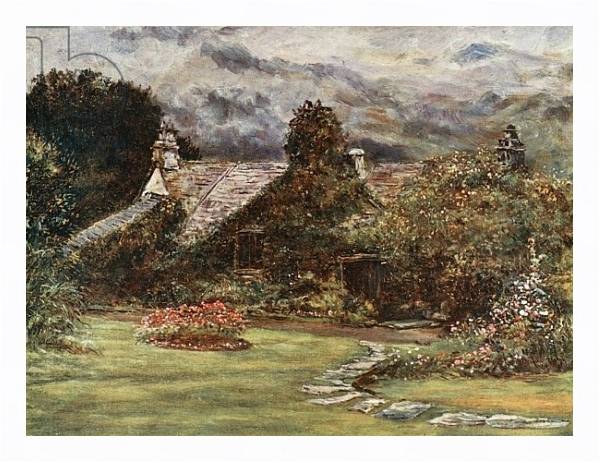 Постер Dove Cottage, Grasmere с типом исполнения На холсте в раме в багетной раме 221-03