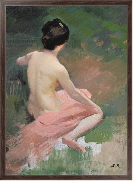 Постер Female Nude с типом исполнения На холсте в раме в багетной раме 221-02