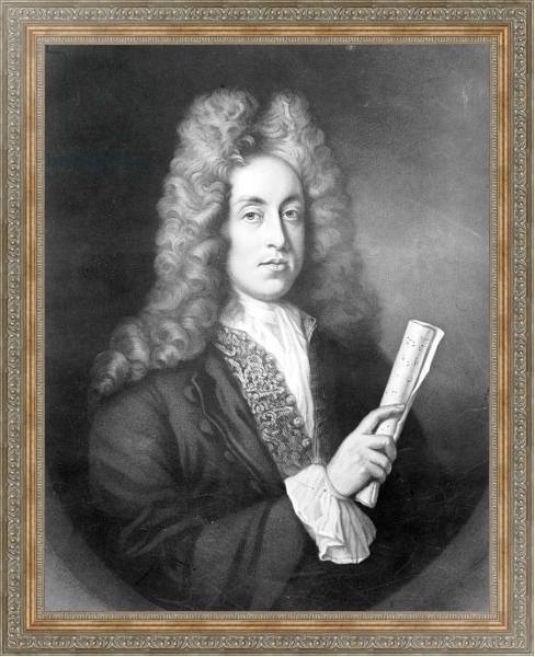 Постер Henry Purcell с типом исполнения На холсте в раме в багетной раме 484.M48.310