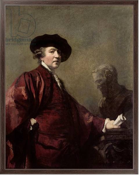 Постер Self portrait, c.1779-80 с типом исполнения На холсте в раме в багетной раме 221-02