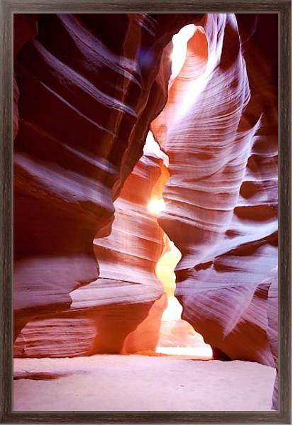 Постер Каньон. Аризона 2 с типом исполнения На холсте в раме в багетной раме 221-02