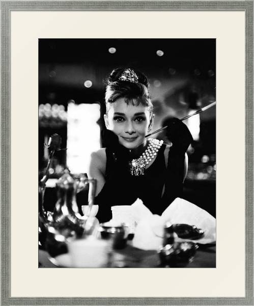 Постер Хепберн Одри 127 с типом исполнения Под стеклом в багетной раме 1727.2510