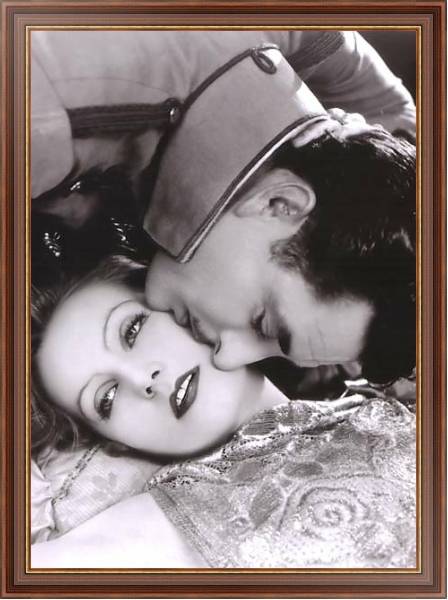 Постер Garbo, Greta (Flesh And The Devil) с типом исполнения На холсте в раме в багетной раме 35-M719P-83