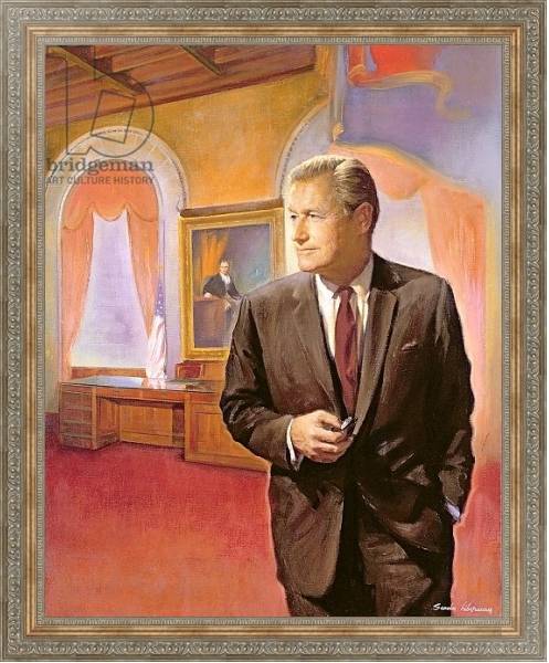 Постер Governor Nelson A. Rockefeller с типом исполнения На холсте в раме в багетной раме 484.M48.310