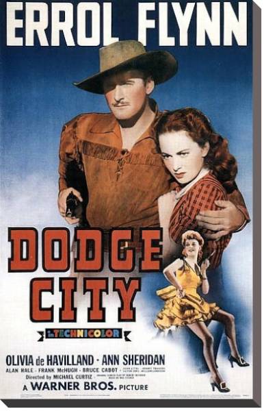 Постер Poster - Dodge City с типом исполнения На холсте без рамы