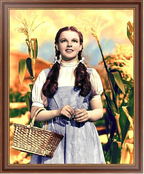 Постер Garland, Judy (Wizard Of Oz, The)C с типом исполнения На холсте в раме в багетной раме 35-M719P-83
