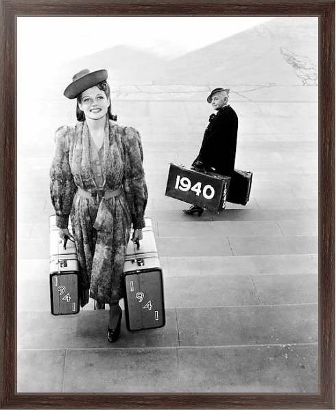 Постер Hayworth, Rita 13 с типом исполнения На холсте в раме в багетной раме 221-02