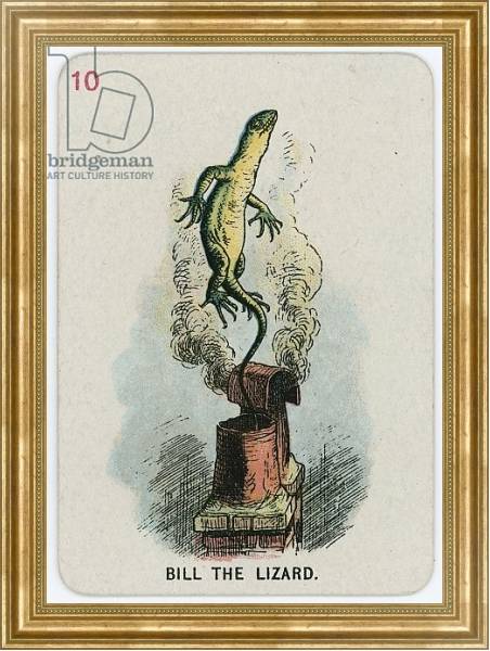 Постер Bill the Lizard с типом исполнения На холсте в раме в багетной раме NA033.1.051