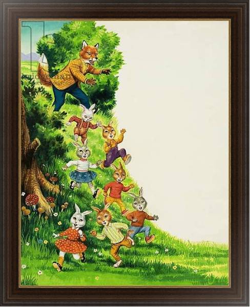 Постер Brer Rabbit 119 с типом исполнения На холсте в раме в багетной раме 1.023.151