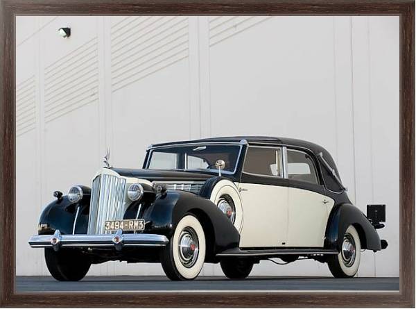 Постер Packard Super Eight Transformable Town Car by Franay '1939 с типом исполнения На холсте в раме в багетной раме 221-02