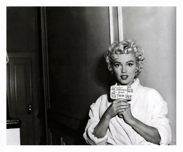 Постер Monroe, Marilyn (Seven Year Itch, The) с типом исполнения На холсте в раме в багетной раме 221-03