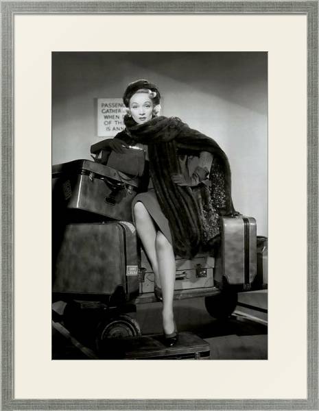 Постер Dietrich, Marlene (No Highway In The Sky) с типом исполнения Под стеклом в багетной раме 1727.2510