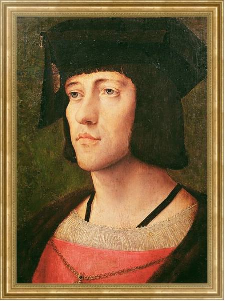 Постер Portrait of a Knight of the Golden Fleece с типом исполнения На холсте в раме в багетной раме NA033.1.051