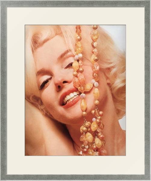 Постер Monroe, Marilyn 48 с типом исполнения Под стеклом в багетной раме 1727.2510