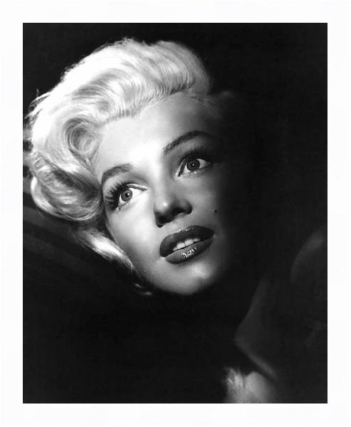 Постер Monroe, Marilyn 93 с типом исполнения На холсте в раме в багетной раме 221-03
