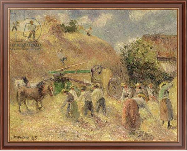 Постер The Harvest, 1883 с типом исполнения На холсте в раме в багетной раме 35-M719P-83
