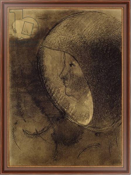 Постер Cellular Face, 1895 с типом исполнения На холсте в раме в багетной раме 35-M719P-83
