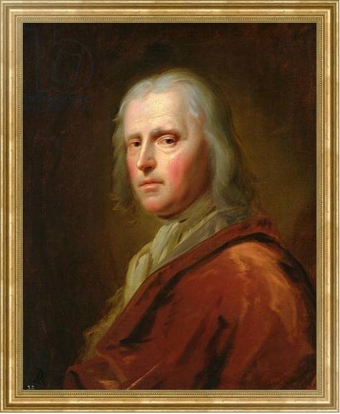 Постер Portrait of a Man 2 с типом исполнения На холсте в раме в багетной раме NA033.1.051