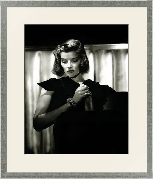 Постер Hepburn, Katharine 14 с типом исполнения Под стеклом в багетной раме 1727.2510