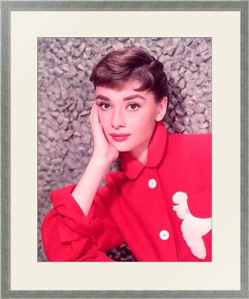 Постер Hepburn, Audrey 30 с типом исполнения Под стеклом в багетной раме 1727.2510