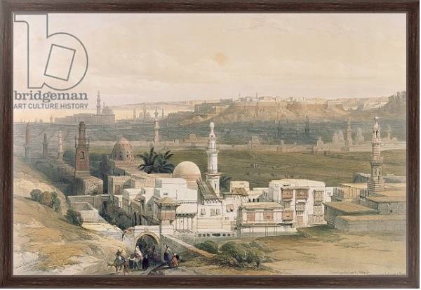 Постер Cairo from the Gate of Citizenib, looking towards the Desert of Suez, from 