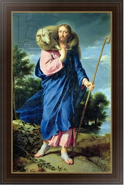 Постер The Good Shepherd, c.1650-60 с типом исполнения На холсте в раме в багетной раме 1.023.151