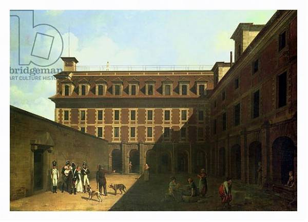 Постер The Prison des Madelonnettes с типом исполнения На холсте в раме в багетной раме 221-03