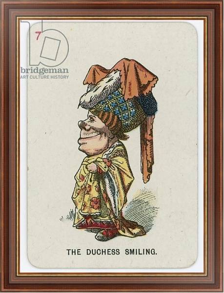 Постер The Duchess Smiling с типом исполнения На холсте в раме в багетной раме 35-M719P-83