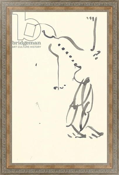 Постер Study for 'Red Stone Dancer', 1914 2 с типом исполнения На холсте в раме в багетной раме 484.M48.310