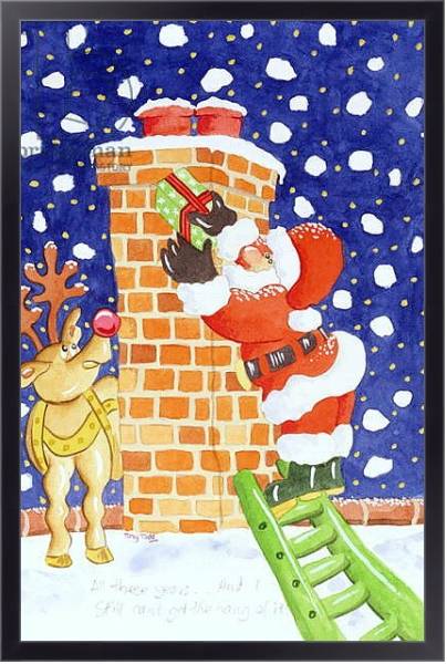 Постер Present from Santa, 2005 с типом исполнения На холсте в раме в багетной раме 221-01