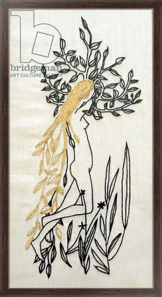 Постер Daphne, с типом исполнения На холсте в раме в багетной раме 221-02