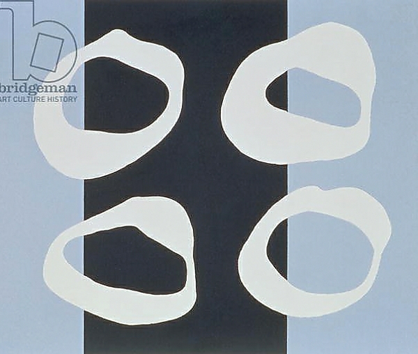 Постер Blue Ground IV, 1998 с типом исполнения На холсте без рамы