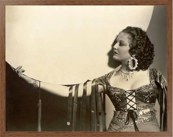 Постер Todd, Thelma (Bohemian Girl, The)S с типом исполнения На холсте в раме в багетной раме 1727.4310