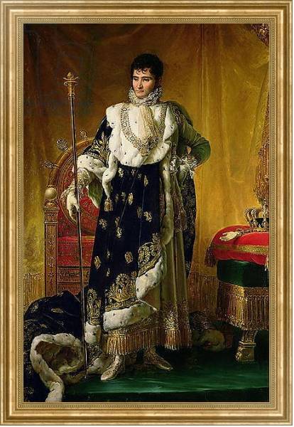 Постер Portrait of Jerome Bonaparte King of Westphalia, 1811 с типом исполнения На холсте в раме в багетной раме NA033.1.051