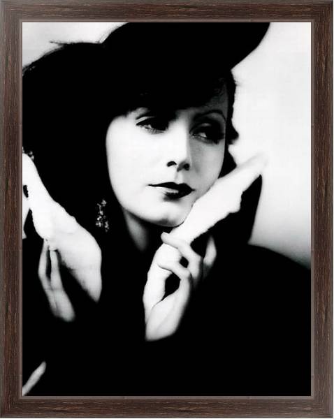 Постер Garbo, Greta (Romance) 3 с типом исполнения На холсте в раме в багетной раме 221-02