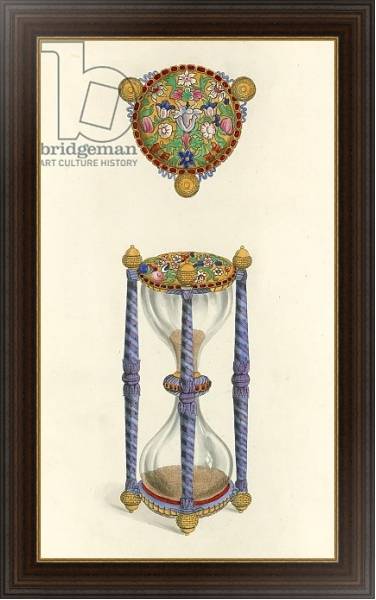 Постер An Hour Glass, mid 17th century с типом исполнения На холсте в раме в багетной раме 1.023.151