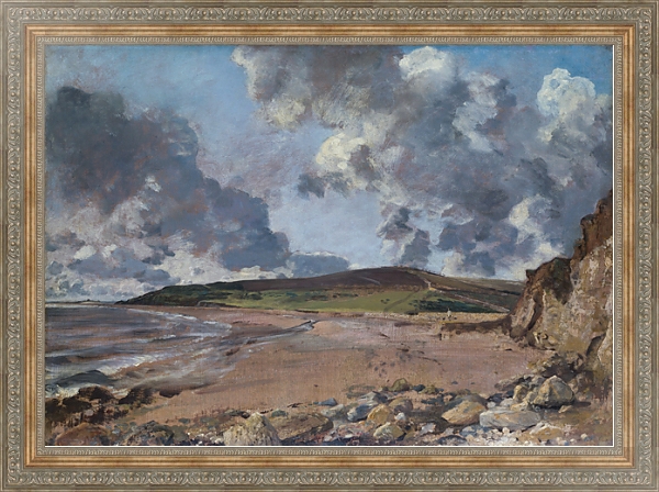 Постер Weymouth Bay - Bowleaze Cove and Jordon Hill с типом исполнения На холсте в раме в багетной раме 484.M48.310