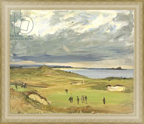 Постер The Golf Links, North Berwick, 1919 с типом исполнения На холсте в раме в багетной раме 484.M48.725