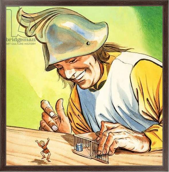 Постер The Story of Tom Thumb 16 с типом исполнения На холсте в раме в багетной раме 221-02