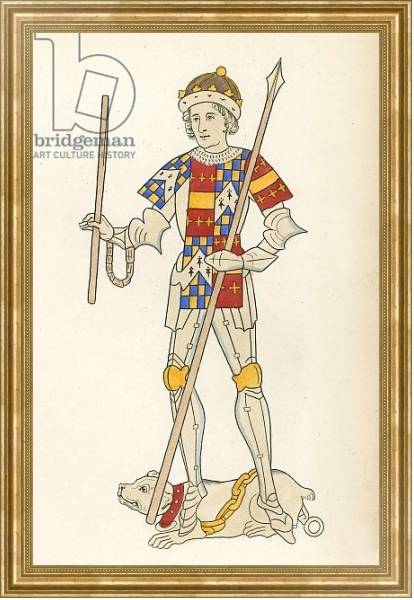Постер Henry Beauchamp, Duke of Warwick, 1483-85 с типом исполнения На холсте в раме в багетной раме NA033.1.051