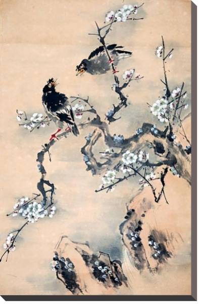 Постер Живопись в китайском стиле 8 с типом исполнения На холсте без рамы