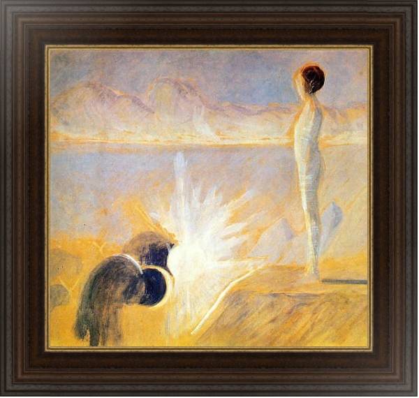 Постер Мечта Иосифа с типом исполнения На холсте в раме в багетной раме 1.023.151
