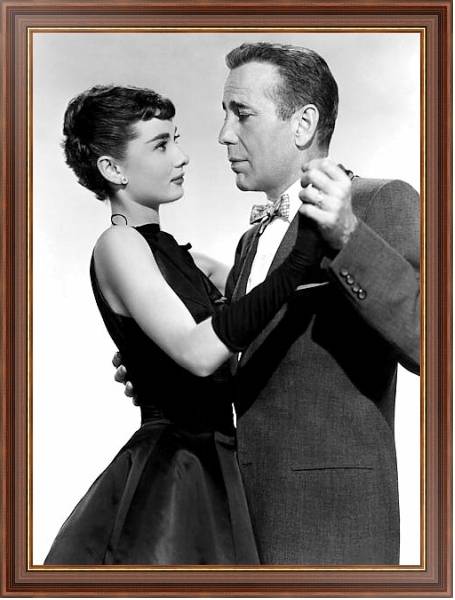 Постер Hepburn, Audrey (Sabrina) 7 с типом исполнения На холсте в раме в багетной раме 35-M719P-83