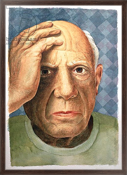 Постер Picasso с типом исполнения На холсте в раме в багетной раме 221-02