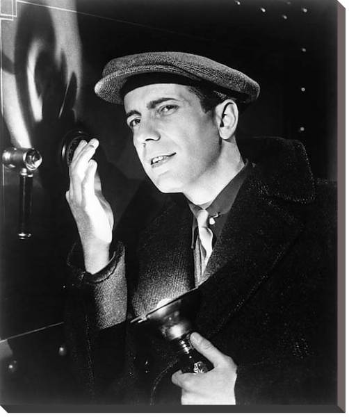 Постер Bogart, Humphrey (Amazing Dr. Clitterhouse, The) с типом исполнения На холсте без рамы